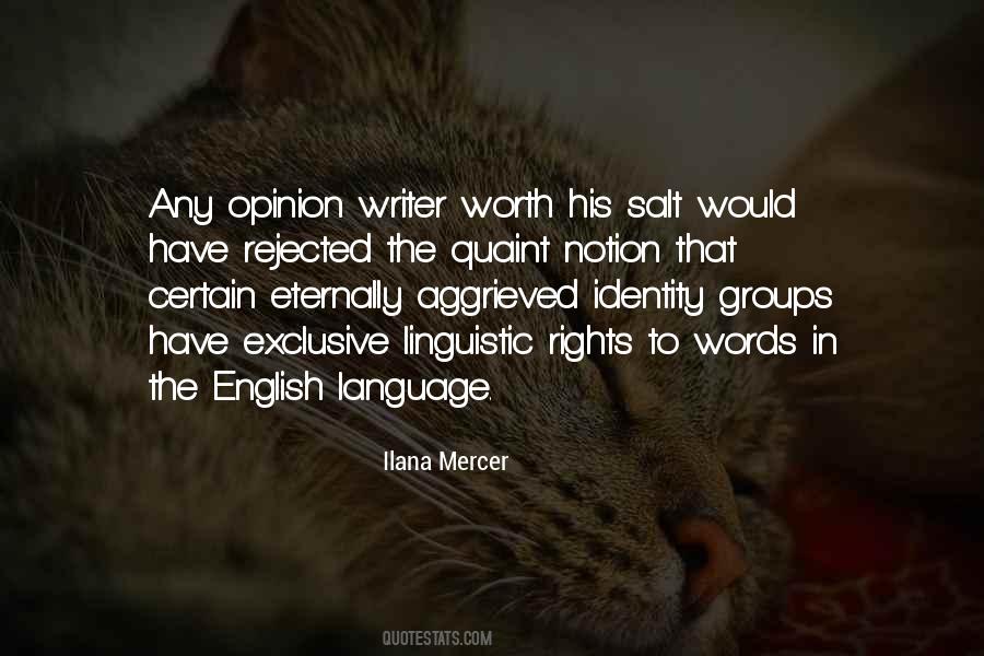 Quotes About Language And Identity #482079