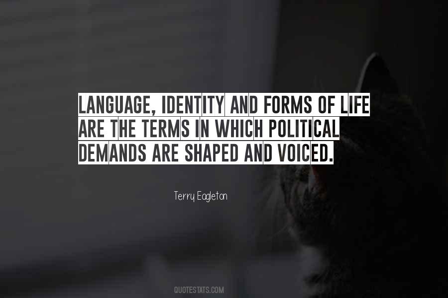 Quotes About Language And Identity #487739