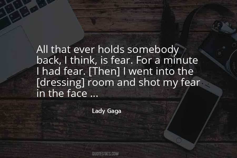 Fear Holds You Back Quotes #340174