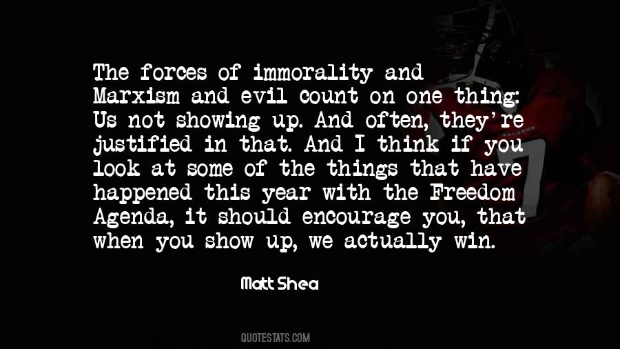 Quotes About Immorality #1121540