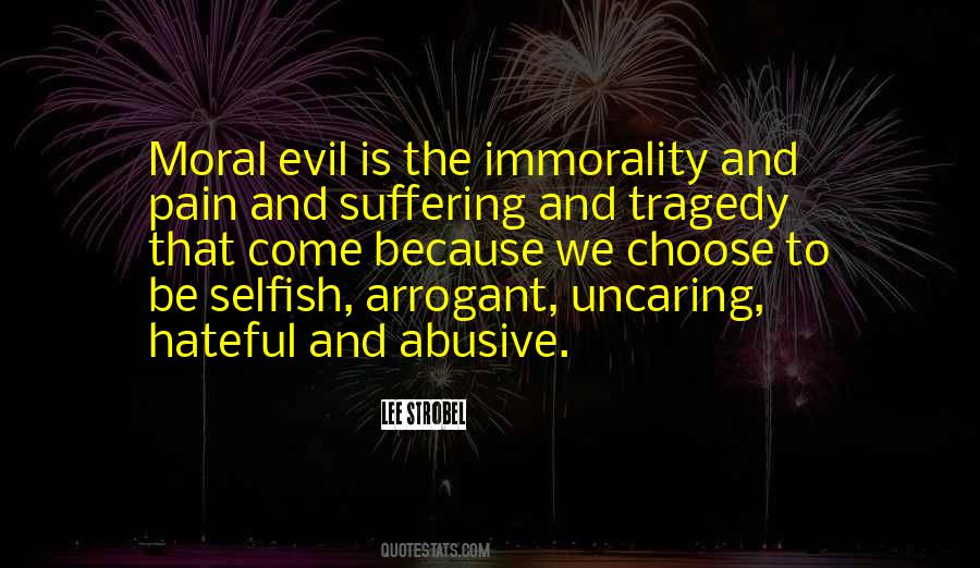 Quotes About Immorality #130463