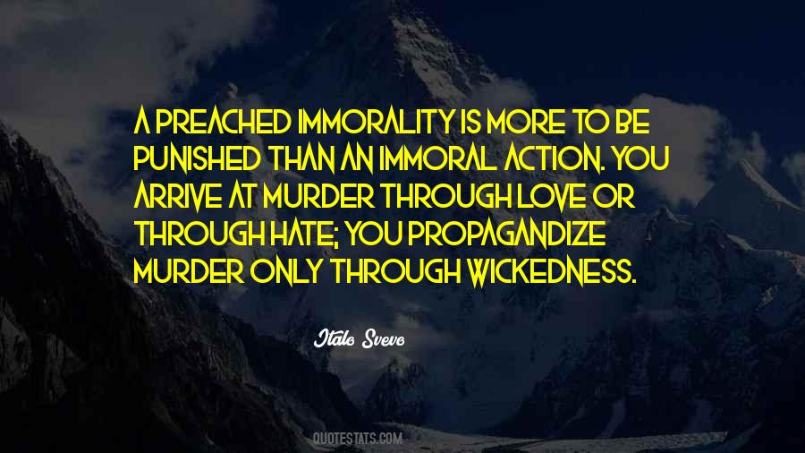 Quotes About Immorality #196261