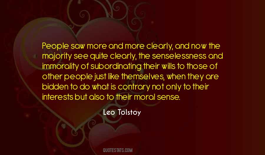 Quotes About Immorality #214561