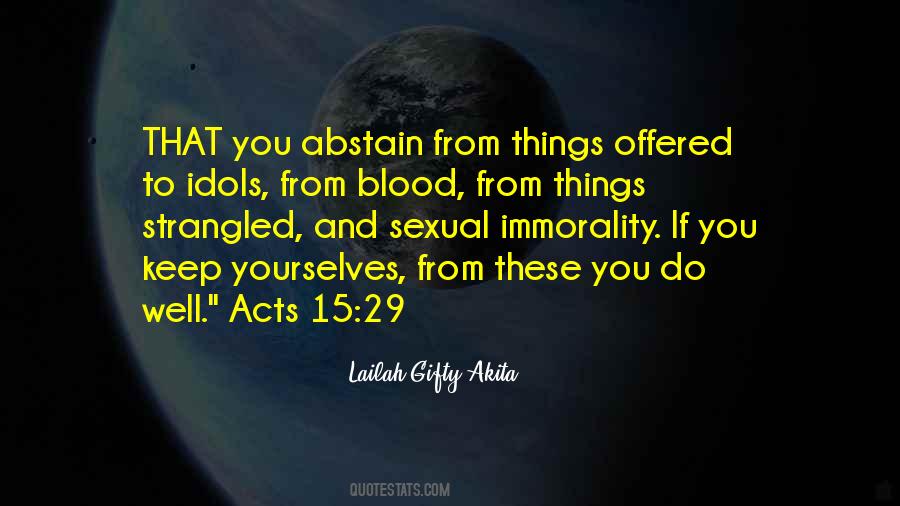Quotes About Immorality #572877