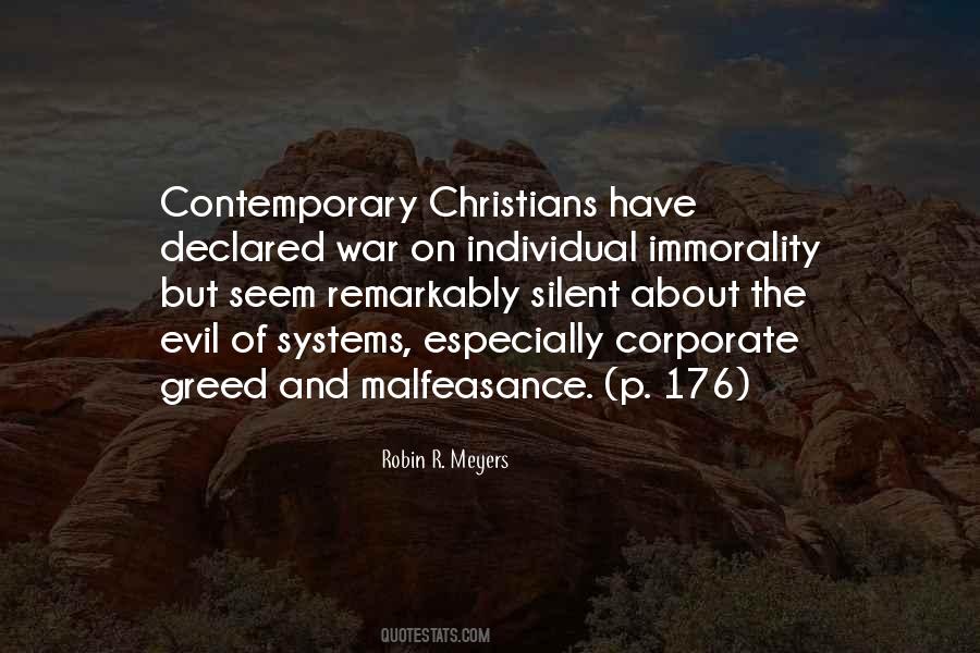 Quotes About Immorality #698792