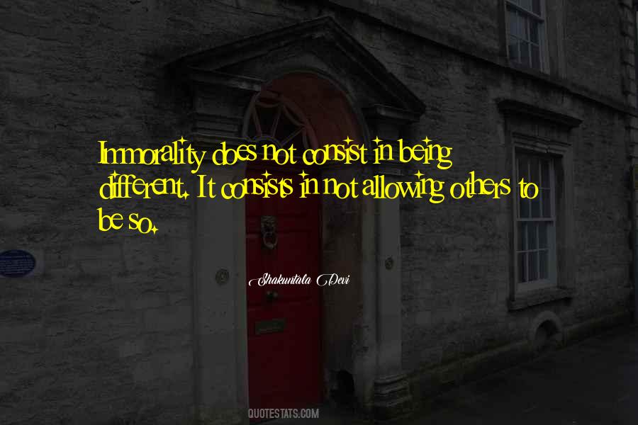 Quotes About Immorality #827499