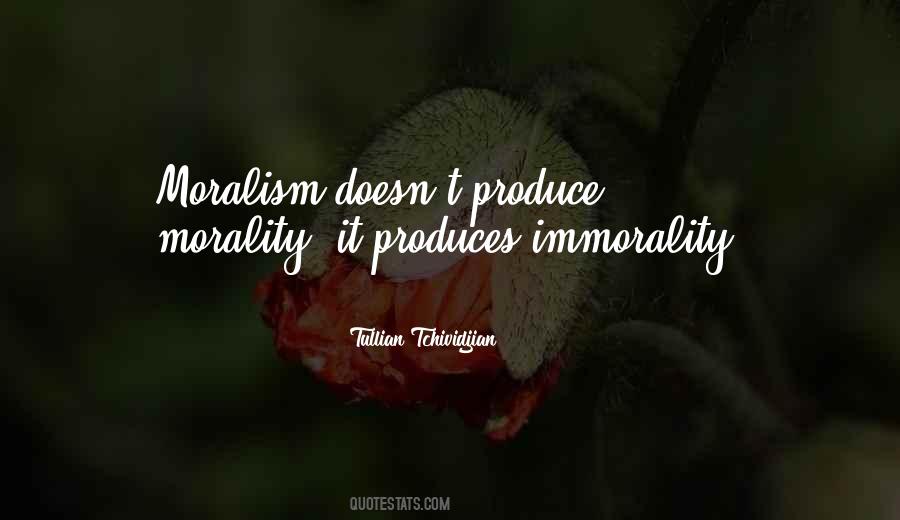 Quotes About Immorality #97312