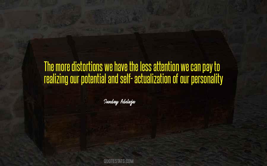 Quotes About Distortions #893682