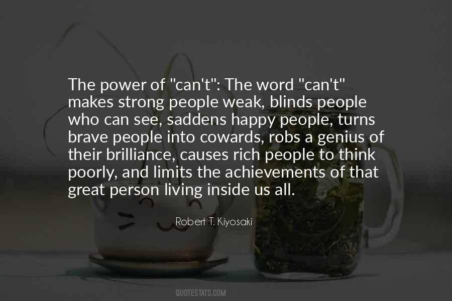 Quotes About Strong And Weak #32930