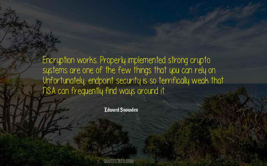 Quotes About Strong And Weak #63459