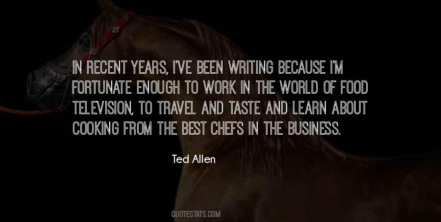 Quotes About Chefs #106767