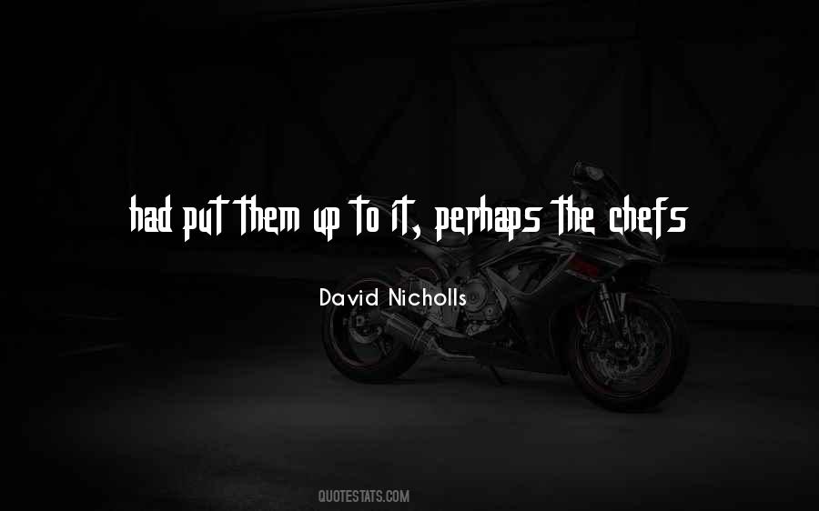 Quotes About Chefs #72351