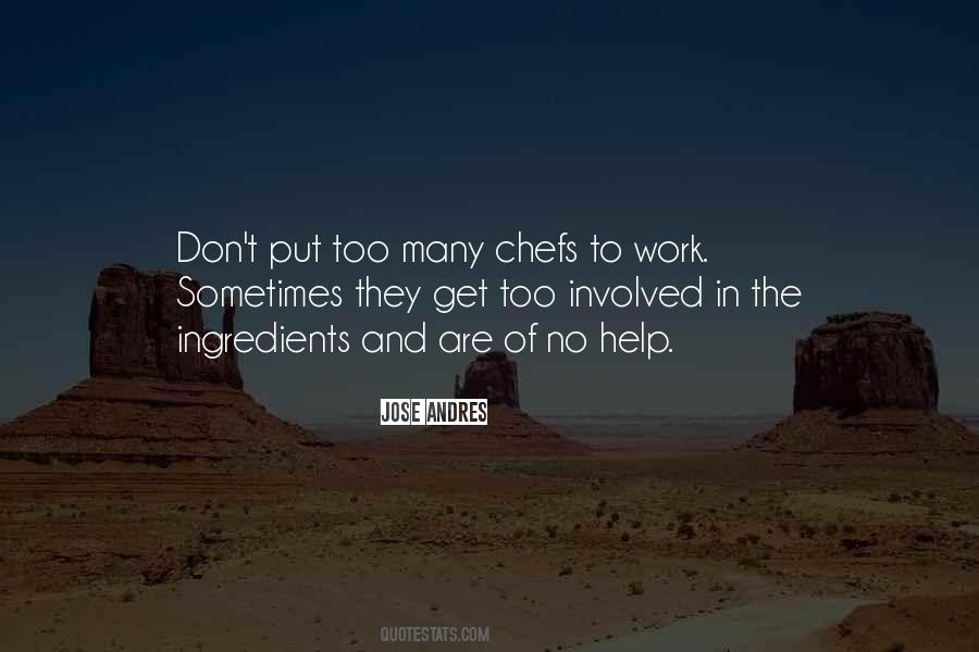 Quotes About Chefs #899205