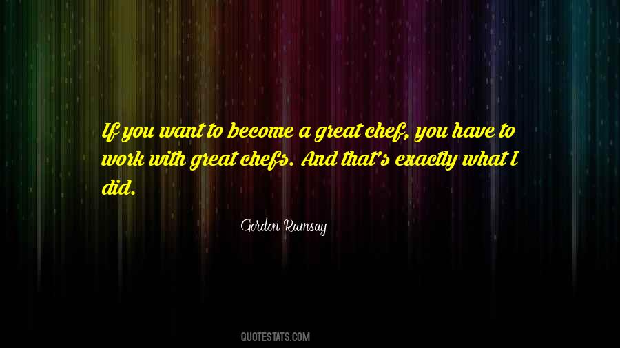 Quotes About Chefs #927852