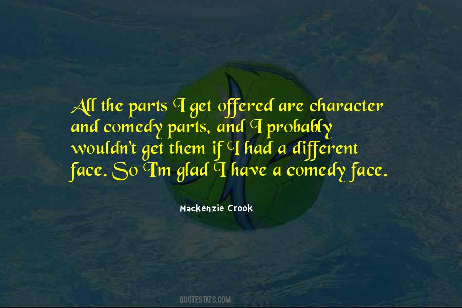 Character Comedy Quotes #145045