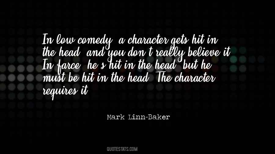 Character Comedy Quotes #1644450