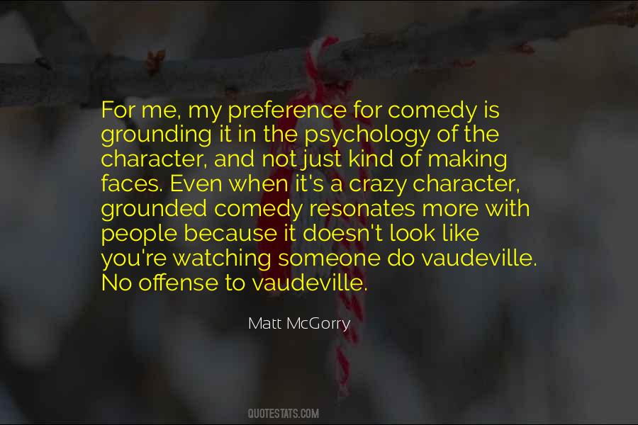 Character Comedy Quotes #674701