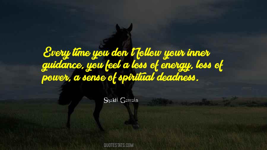 Quotes About Spiritual Guidance #1539143