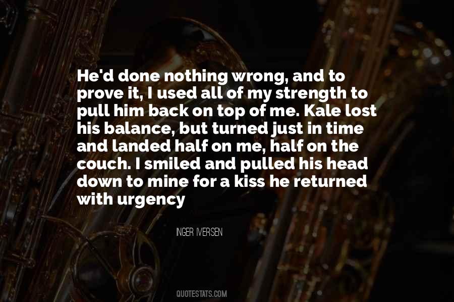 A Kiss In Time Quotes #181576