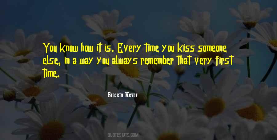 A Kiss In Time Quotes #201187