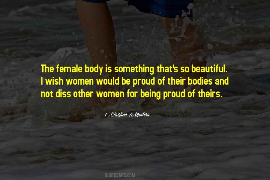 Quotes About The Female Body #1223892