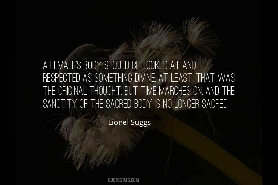 Quotes About The Female Body #1342007