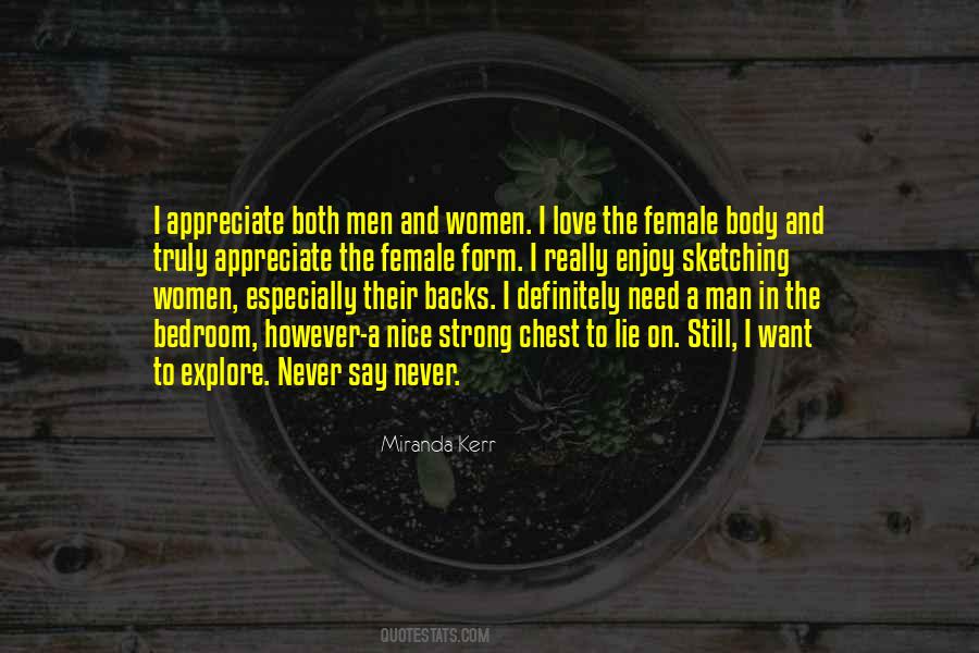 Quotes About The Female Body #1342058