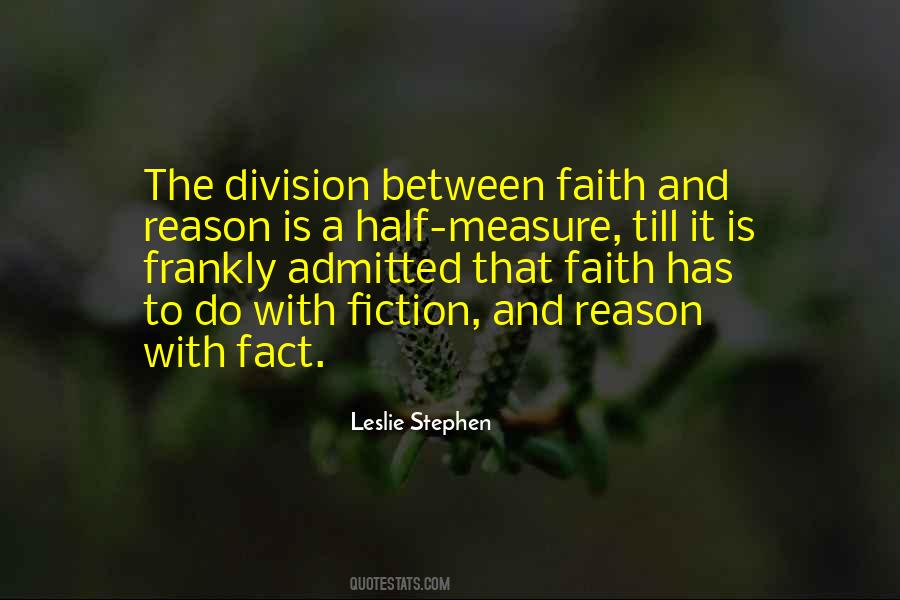 Quotes About Faith And Reason #1350879