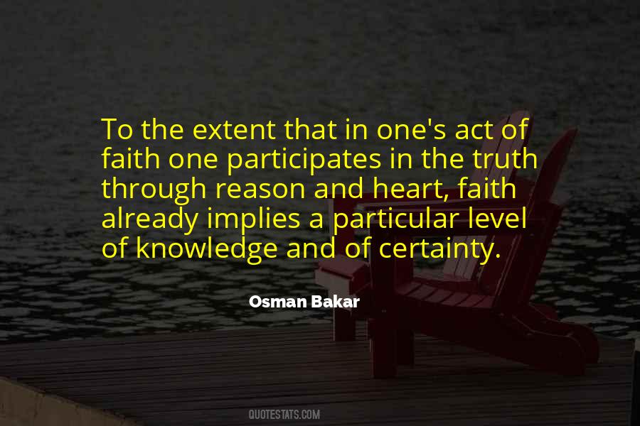 Quotes About Faith And Reason #135323