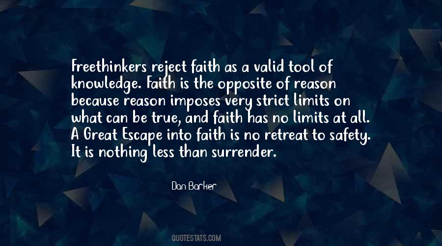 Quotes About Faith And Reason #432814