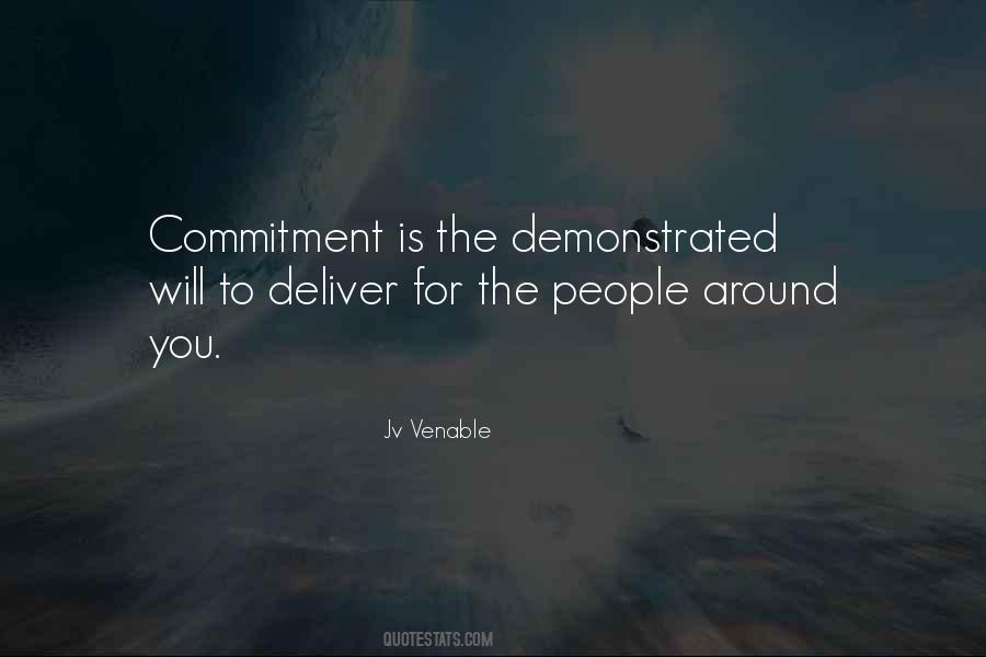 Commitment Is Quotes #1203545