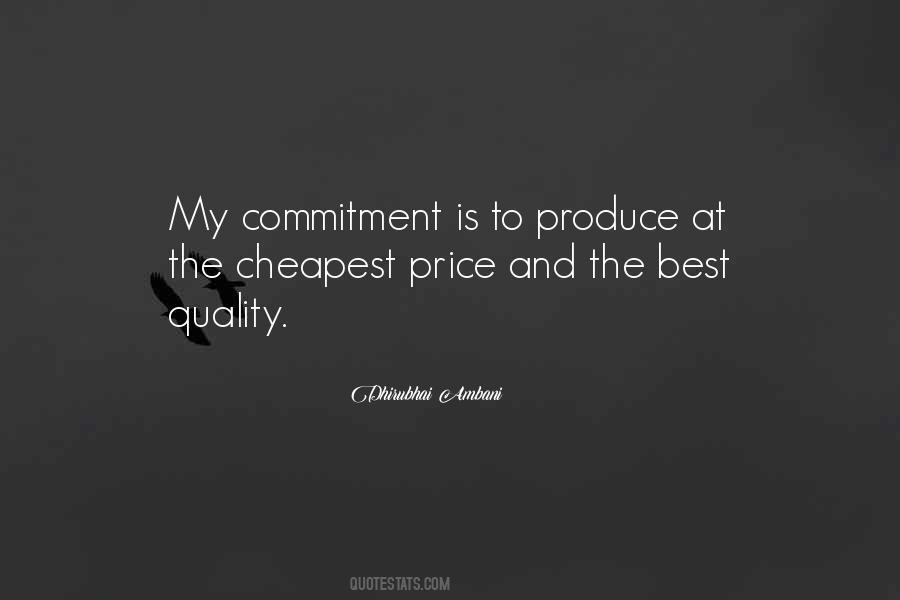 Commitment Is Quotes #1217003