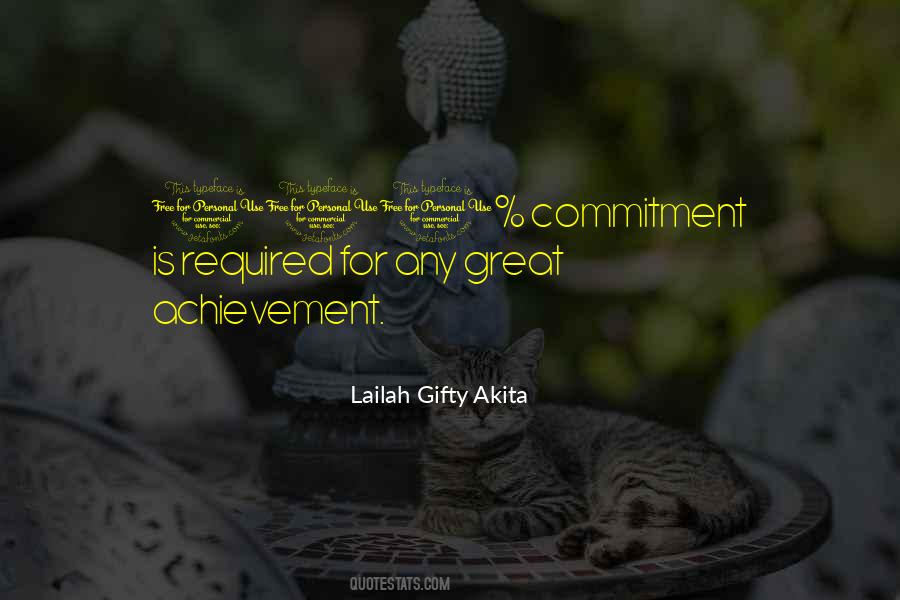 Commitment Is Quotes #1531016