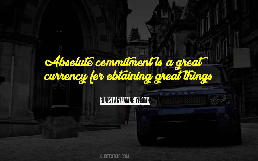 Commitment Is Quotes #245094