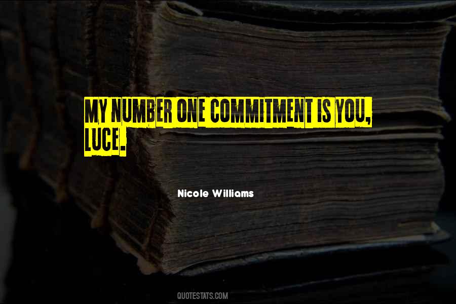 Commitment Is Quotes #260298