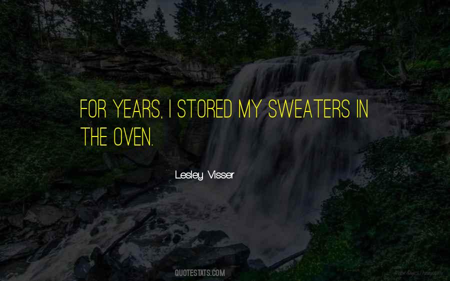 Quotes About Sweaters #1430717