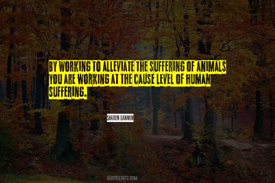 Alleviate Suffering Quotes #785282