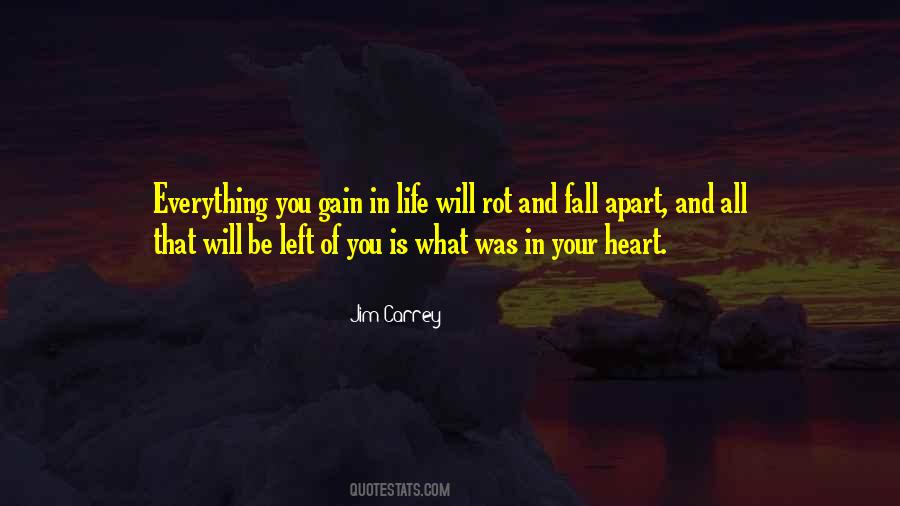Life Fall Apart Quotes #976153