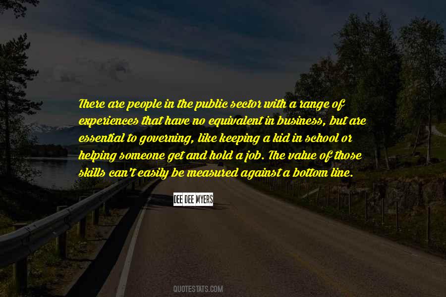 Quotes About Public Sector #1173302