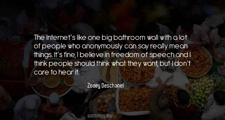 Quotes About Freedom Of Speech On The Internet #1509715