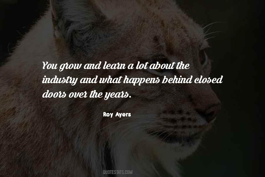 Quotes About What Happens Behind Closed Doors #1192903