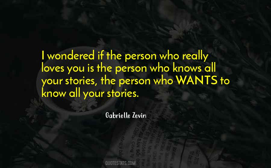 Person Who Loves Quotes #1043822