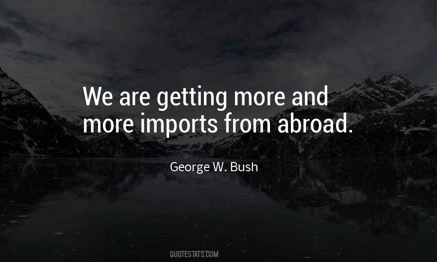 Quotes About Imports #1013105
