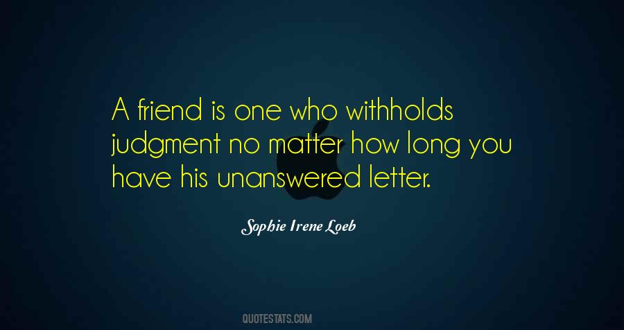 Long Friendship Quotes #1247786