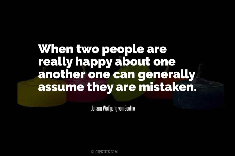 Quotes About Mistaken #1459176