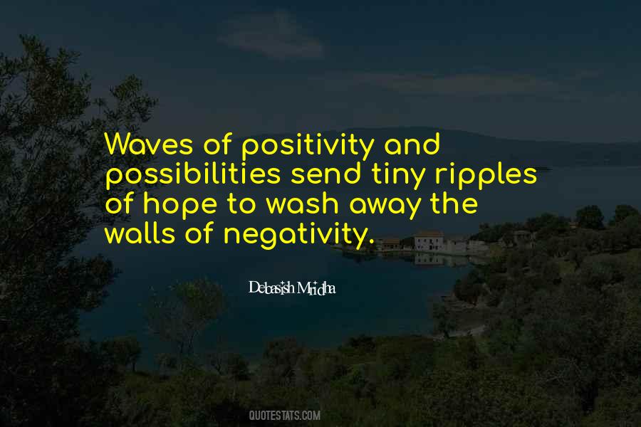 Quotes About Ripples Of Hope #1005184