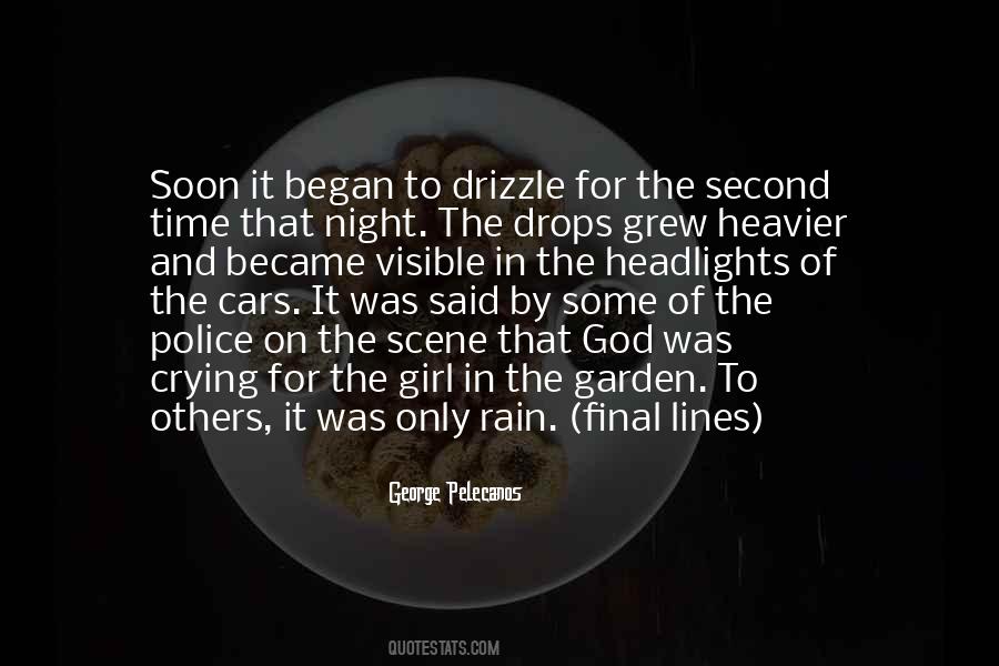 Quotes About Crying In The Rain #1264597