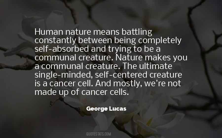 Cancer Cell Quotes #453391