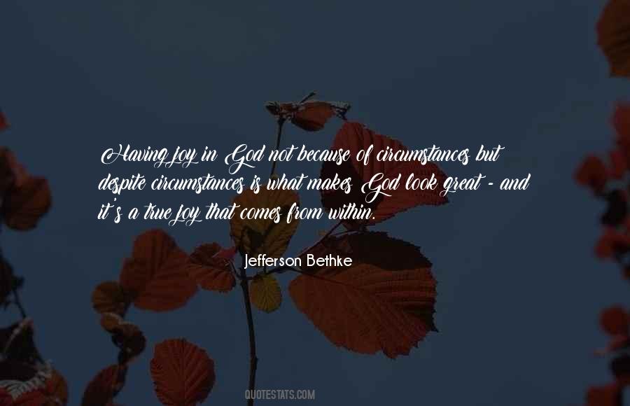 Quotes About God's Joy #54436