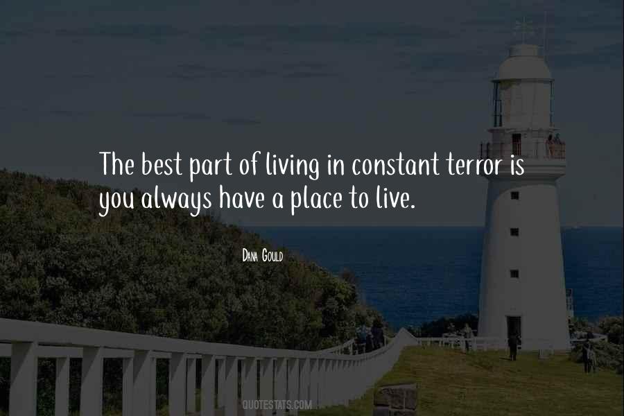 Quotes About Places To Live #1141420